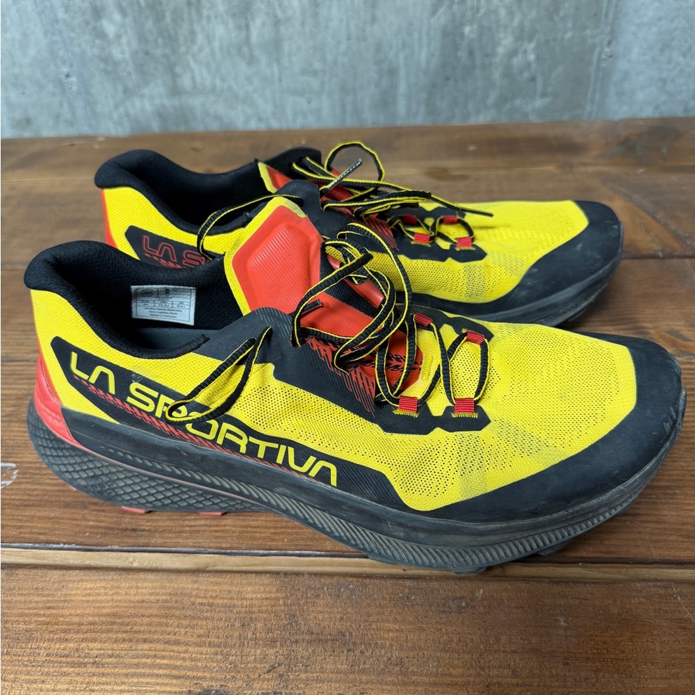 La Sportiva Men's 10.5 Yellow Prodigio Trail Running Shoes